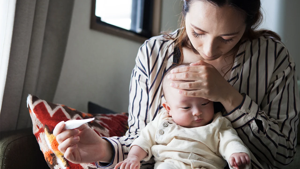 Managing Baby's First Cold